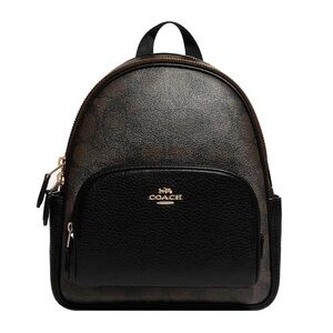 Coach Mini Court Backpack in Signature Canvas